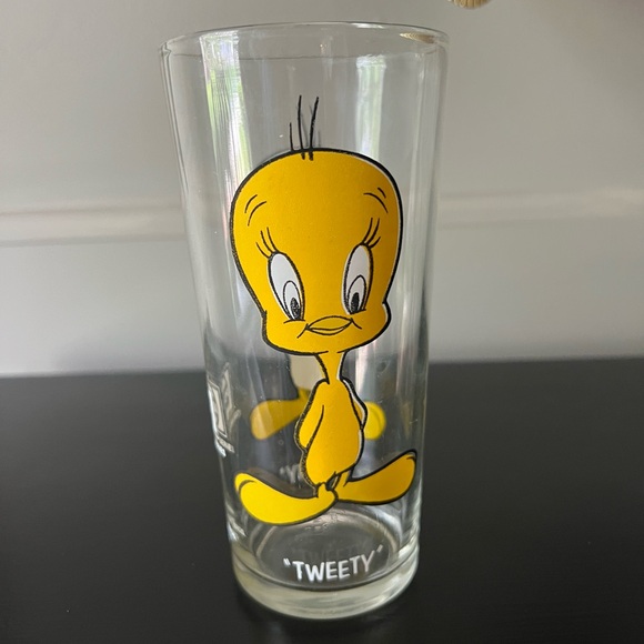 Pepsi Other - Vintage Pepsi 1973 Tweety Collectors Glass Loonie Tunes